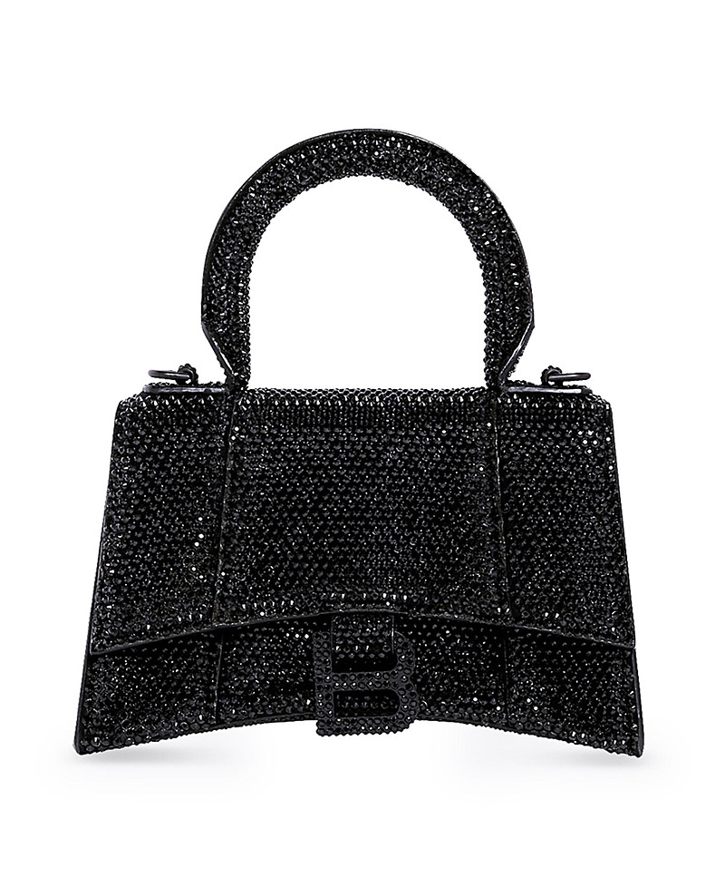 Balenciaga Hourglass Xs Handbag with Rhinestones | Bloomingdale's (US)