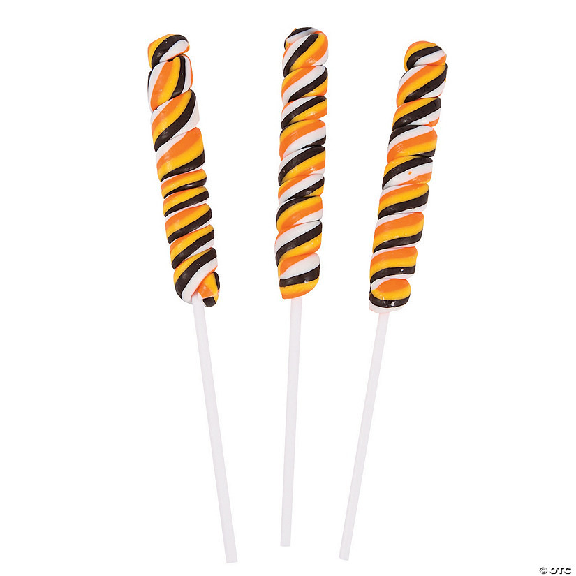 Halloween Twisty Lollipops - 12 Pc. | Oriental Trading Company