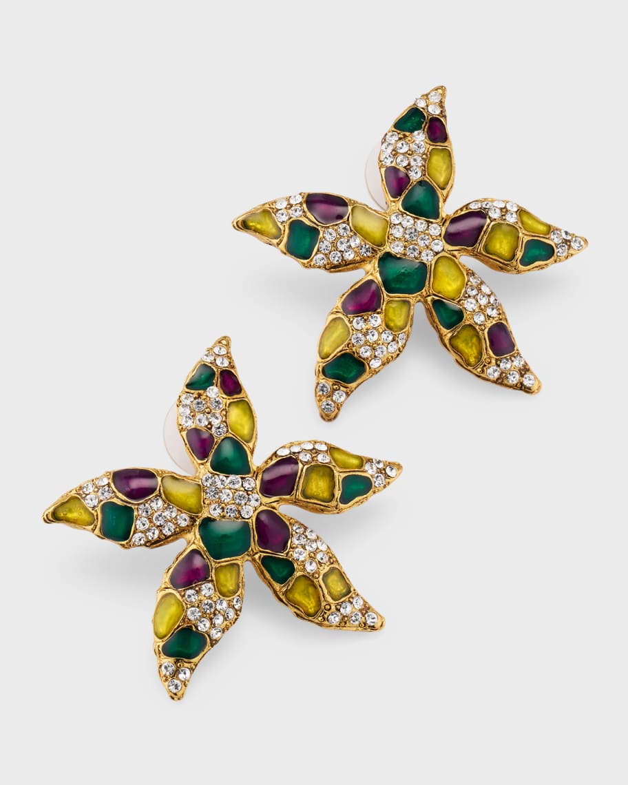 Small Vintage Starfish Earrings | Neiman Marcus