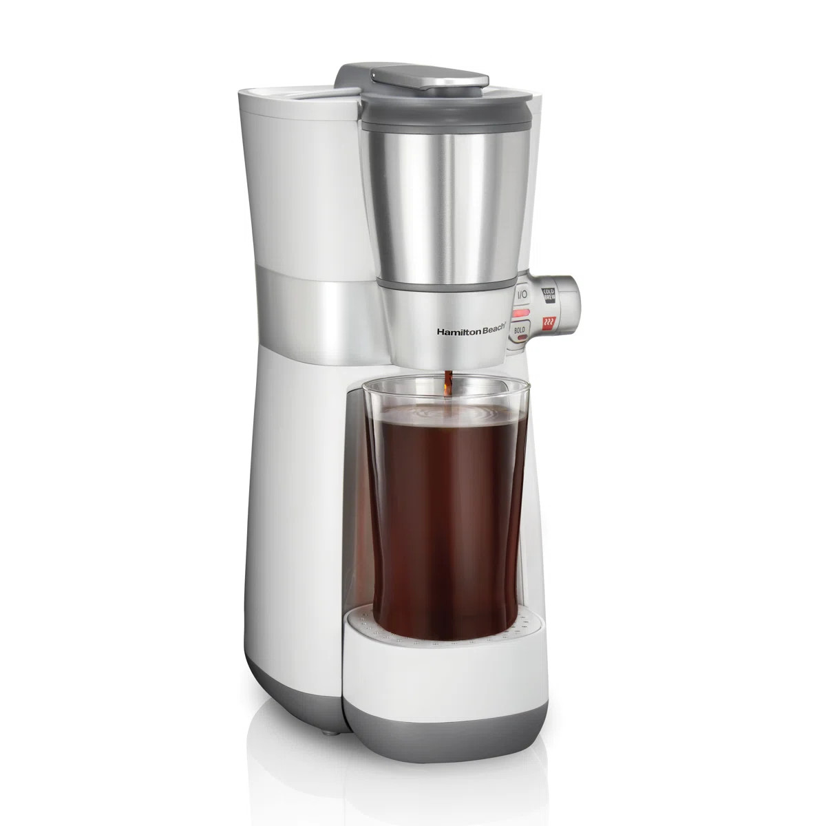 Hamilton Beach\u00ae Convenient Craft Rapid Cold Brew and Hot Coffee Maker 16 oz. Capacity 42500 | Wayfair North America