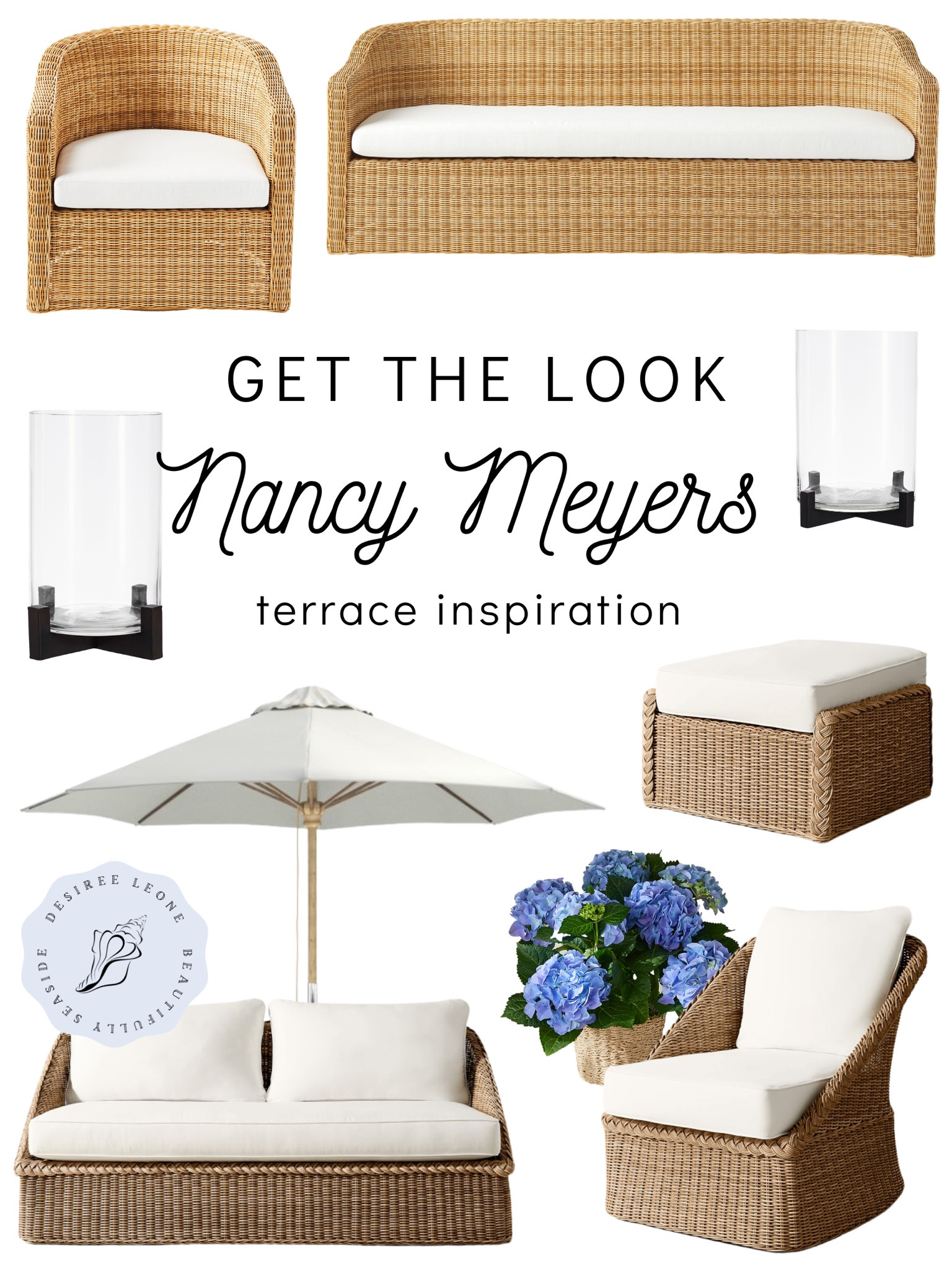 Get the look of Nancy Meyers terrace in California 💙

#LTKstyletip #LTKhome #LTKsalealert