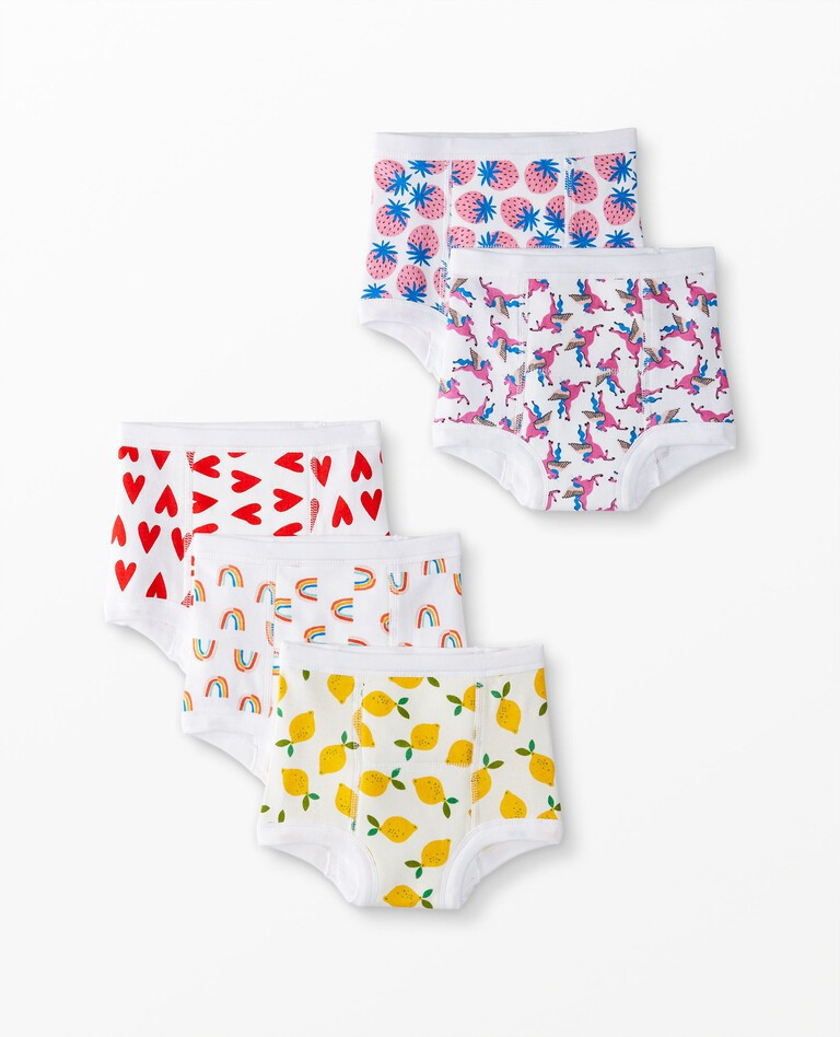 Training Underwear In Organic Cotton 5-Pack | Hanna Andersson