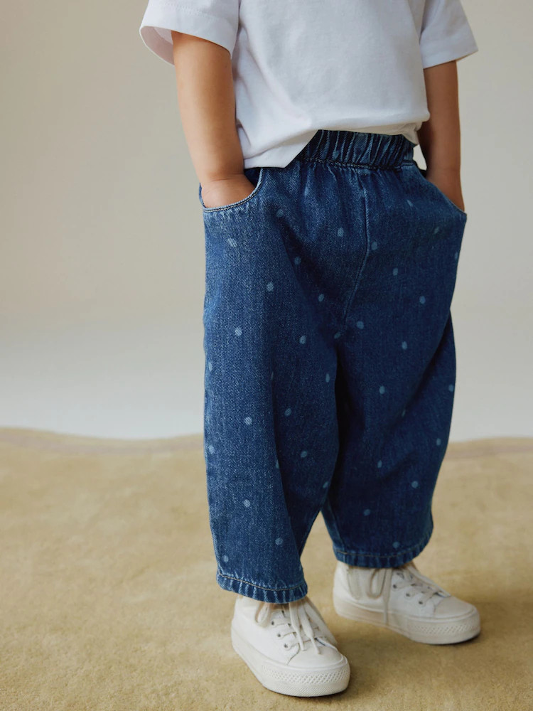 Blue Spot Pullon Barrel Jeans (3mths-7yrs) | Next US