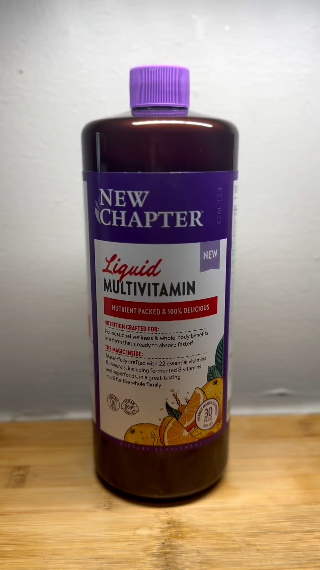 New Chapter liquid vitamins 