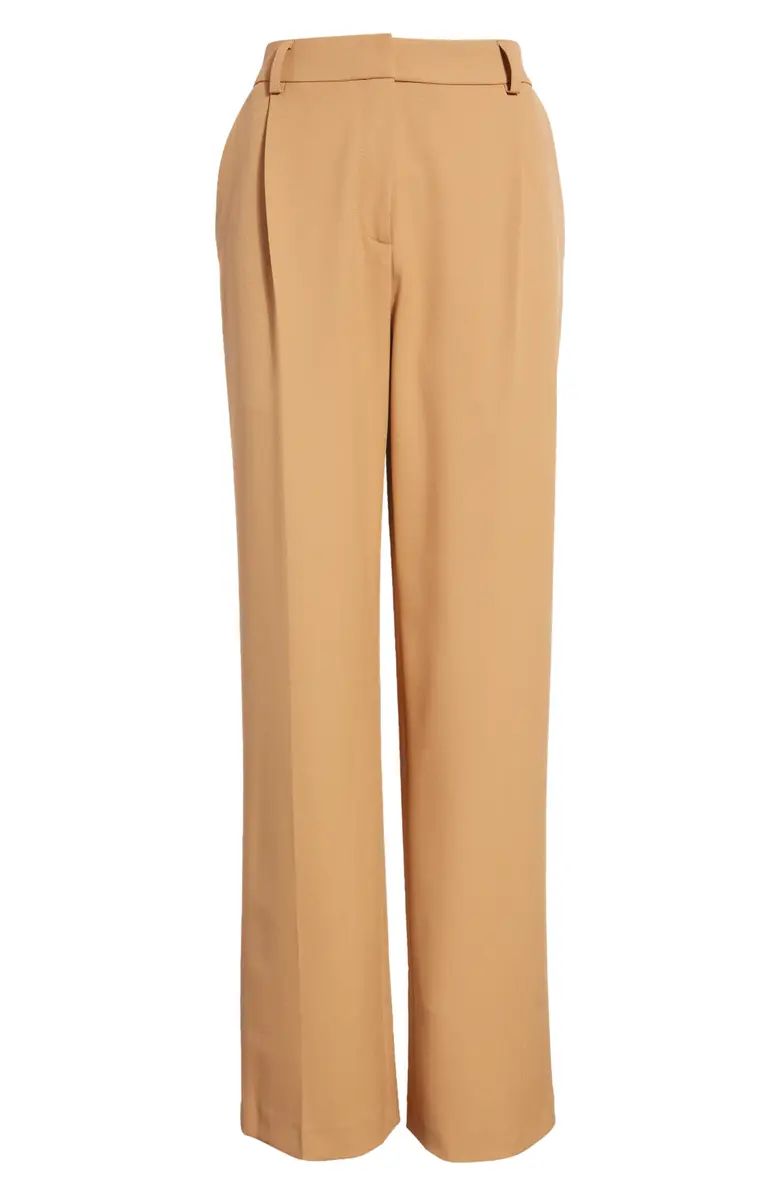 Paola Cotton Lined Trousers | Nordstrom