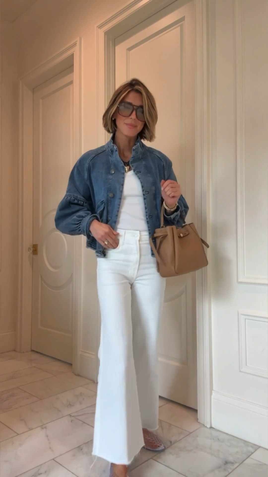 One of my favorite pairs of Mother jeans in a white wash for spring/summer. The fit is perfection. I'm 5'7 and wearing my true size 25 these fit tts

#LTKootd #LTKgrwm