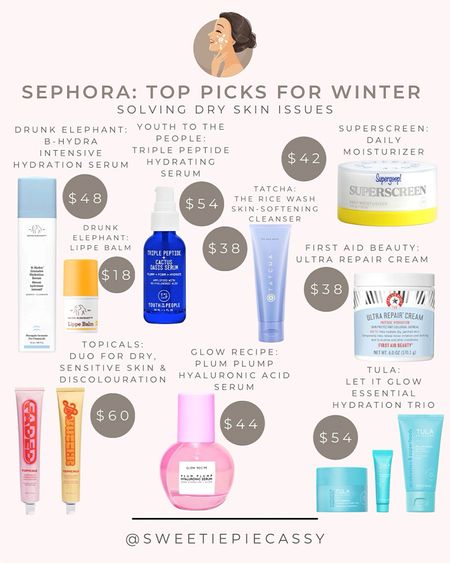Sephora: Top Picks for Winter Skincare ❄️ 

Some of my tried & true favourites for winter skincare, for all types of skin! Everything from serums, spf’s (yes, you still have to wear them), kits, lotions & more! Get ready to glow with these products and always remember to introduce them one at a time to your skin. Make sure to checkout my 'Beauty' collection for more of my seasonal favourites!💫

#LTKfindsunder50 #LTKstyletip