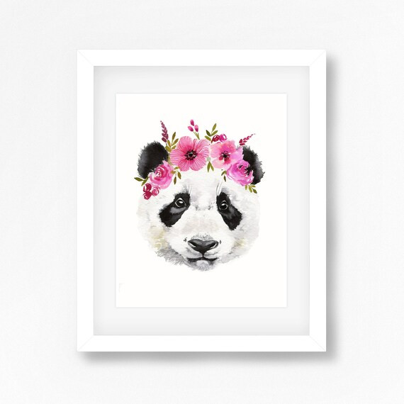 Panda print | Etsy (US)