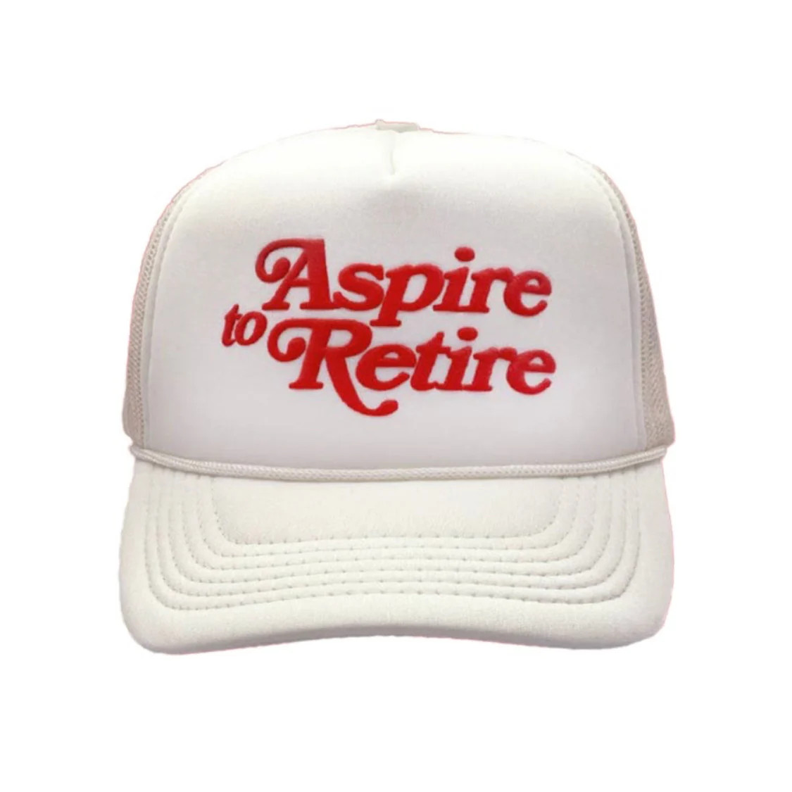 Aspire to Retire Trucker Hat | Shop Kristin Jones