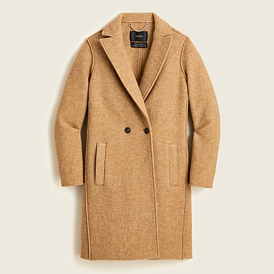 Daphne Topcoat in Wool, Fall Coat, Camel Coat, Wool Coat, Cute Fall Outfits, Fall Outfits Casual | J. Crew US