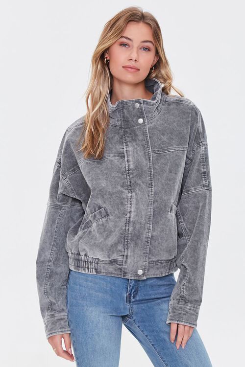 Oil Wash Corduroy Jacket | Forever 21 (US)