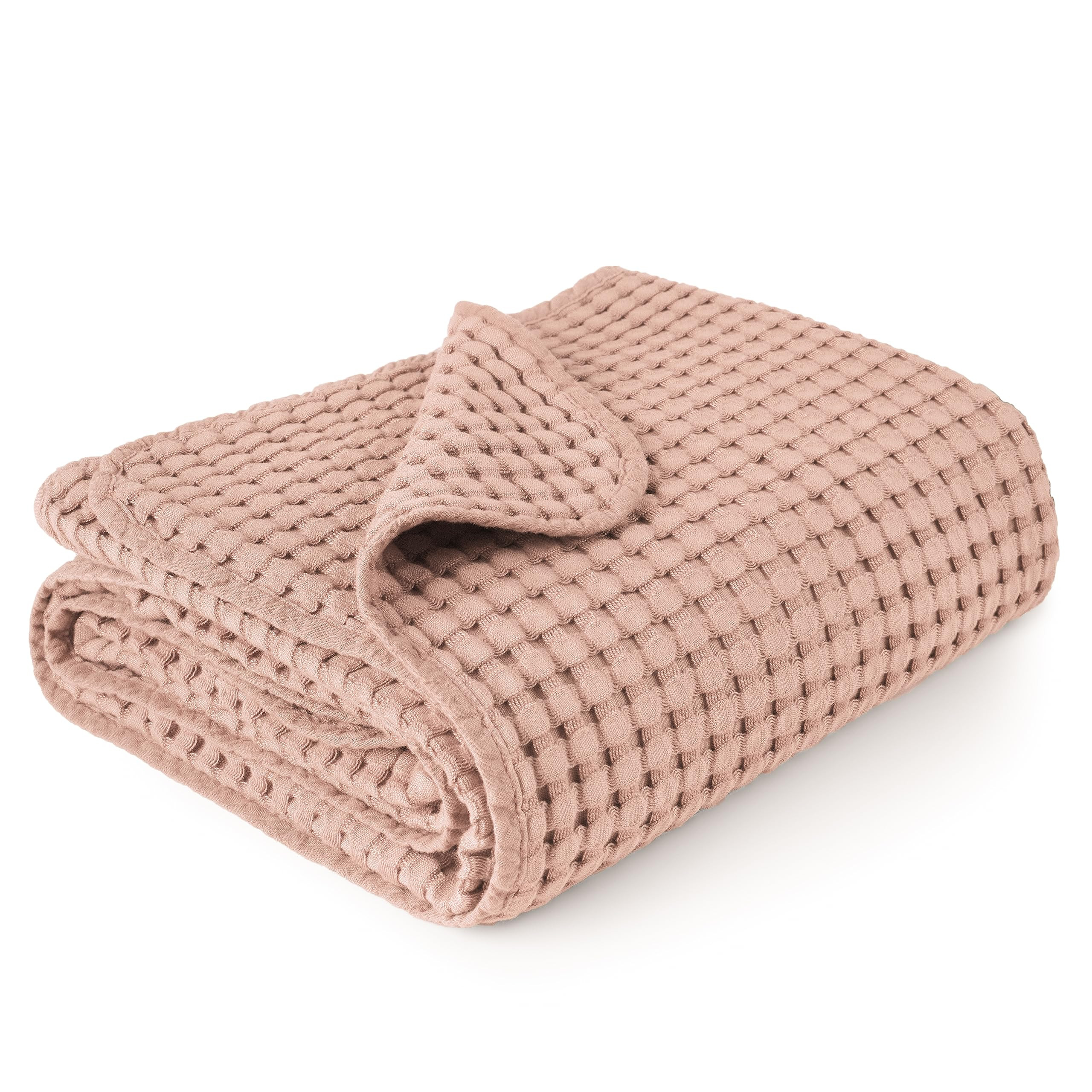 Konssy Waffle Baby Blanket - Soft & Cozy Nursery Swaddle Blanket, Lightweight Toddler Throw for B... | Amazon (US)