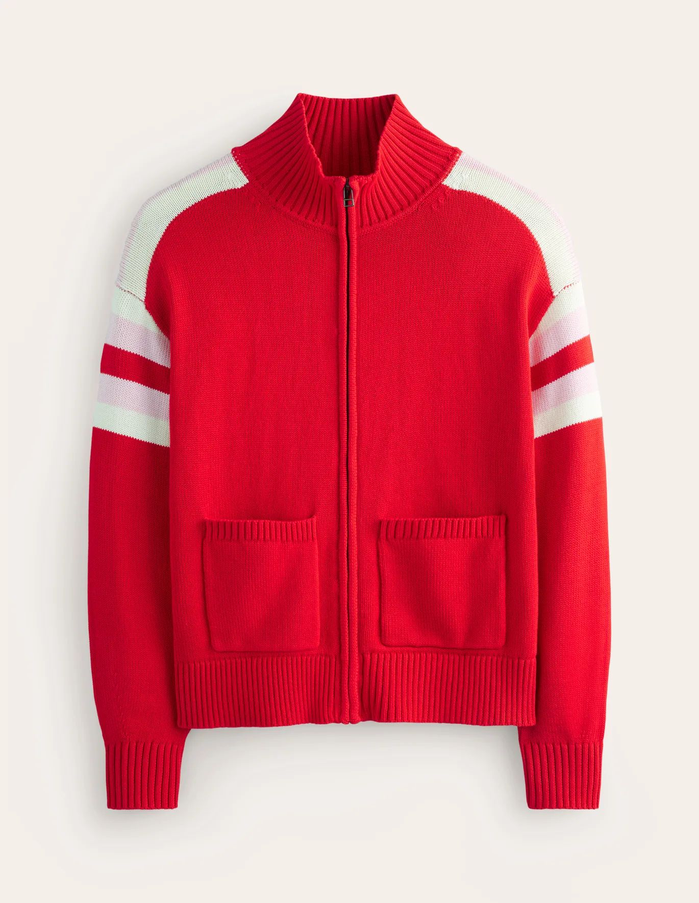 Knitted Zip-up Cardigan | Boden (US)
