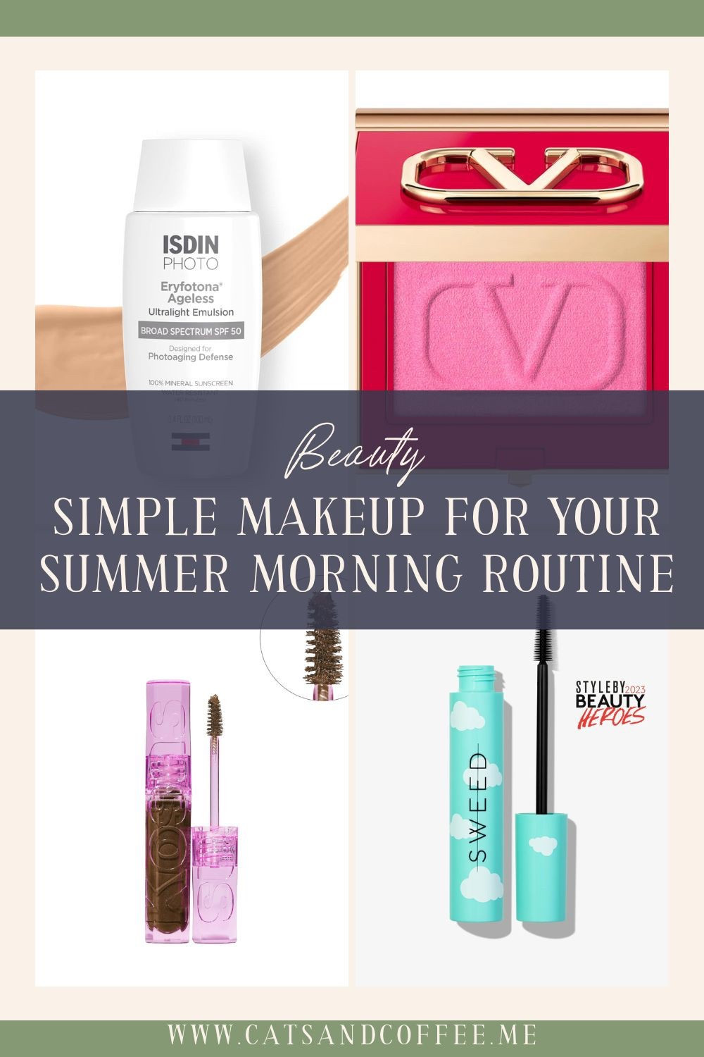 Easy Summer Makeup + SPF Tips — If I’m putting on makeup in the summer, it has to be quick, light, and low-maintenance. These are the SPF-forward beauty picks I use on repeat — tinted moisturizers, dry shampoo, brow gel, blush, mascara, and eyeshadow from brands like Saie, Urban Decay, Anastasia Beverly Hills, and more 💚

#LTKActive #LTKSummerEdit #LTKBeauty