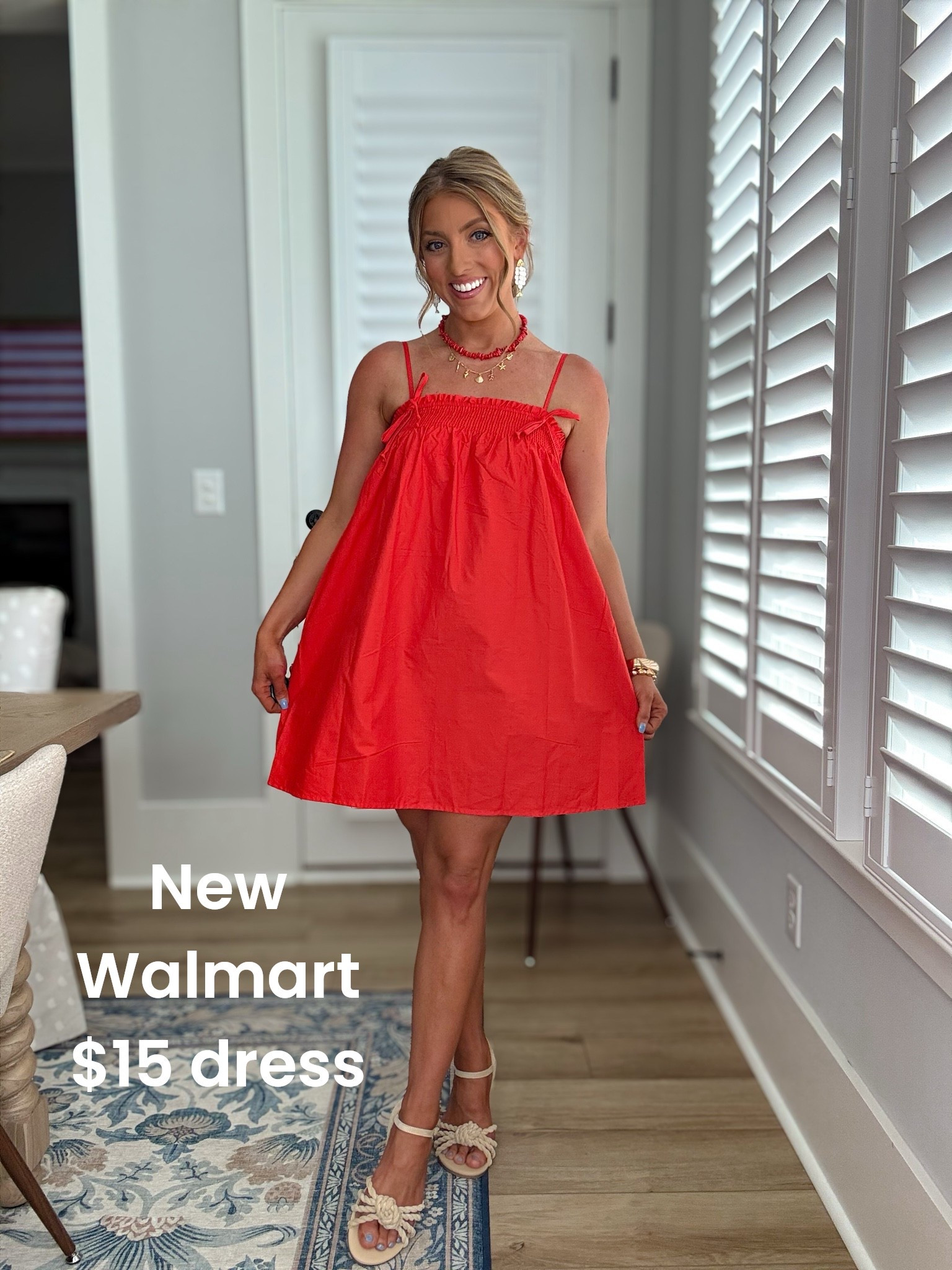 This red babydoll mini dress is one of my favorite new Walmart arrivals lately ❤️ The relaxed fit is so comfy and easy to wear, but still looks cute and put together. Perfect for summer parties, vacation dinners, Fourth of July, or just throwing on with sandals for an effortless outfit. Comes in the prettiest bold red and runs true to size!

#WalmartFashion #RedDress #BabydollDress #SummerDress #WalmartStyle #AffordableFashion #VacationOutfit #FourthOfJulyStyle #CasualChic #OOTD #WalmartFinds #SummerStyle #EasyOutfit #HeadToToeWalmart #DressObsessed

#LTKootd #LTKPetite