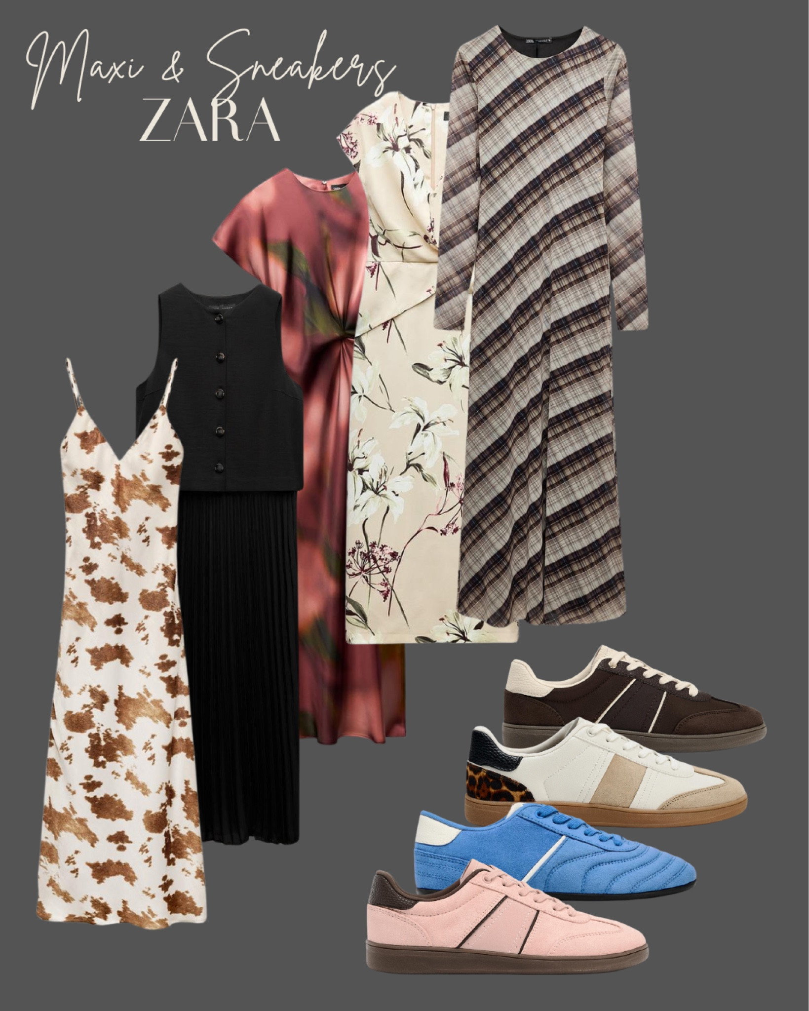 Maxi dress + sneakers = the perfect combo for spring! 

#Zara #MaxiDress #Sneakers #SpringFashion 

#LTKTravel #LTKStyleTip