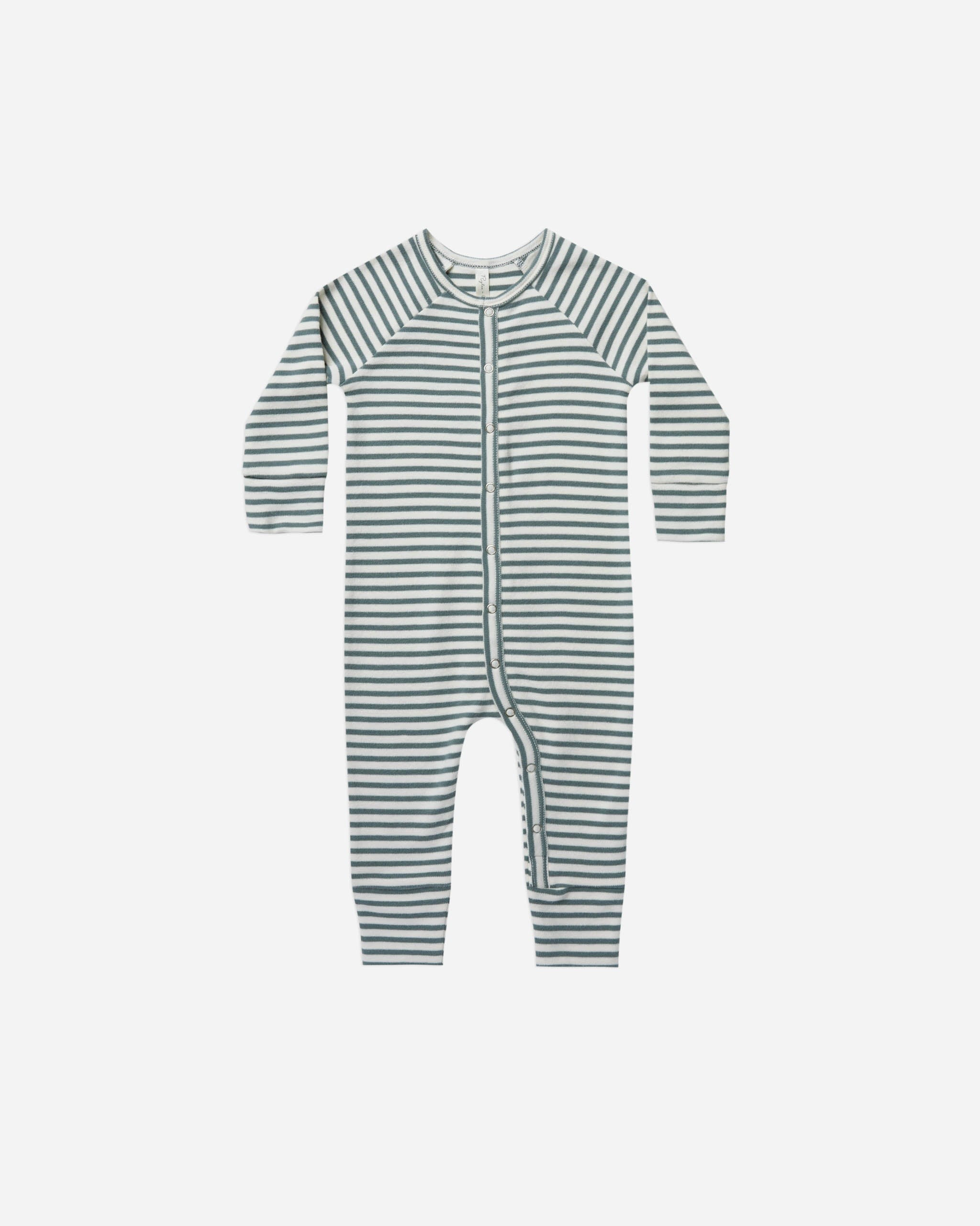 pajama longjohn | sea stripe | Rylee + Cru