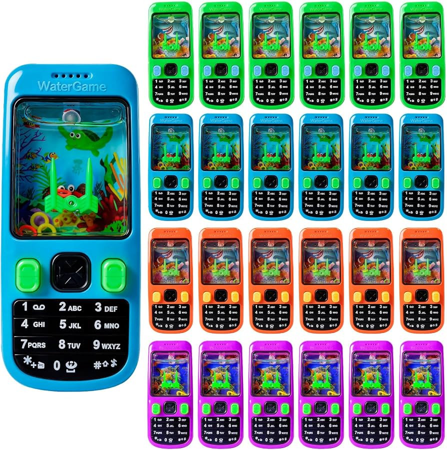 Party Favors for Kids - 24 Packs Handheld Water Ring Toss Game, Goodie Bags Stuffers for Kids Bir... | Amazon (US)
