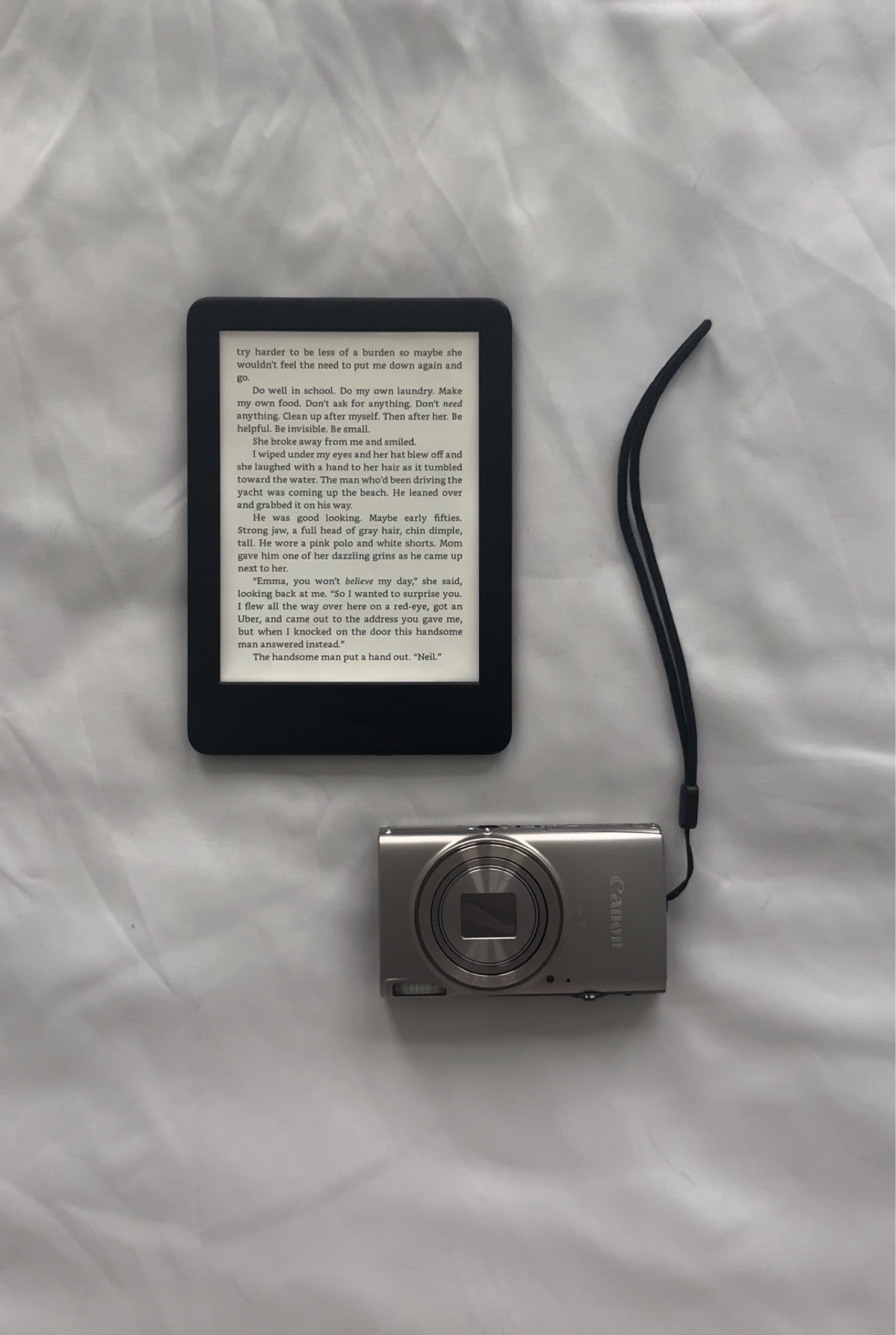 Gift idea: kindle and digital camera 

#LTKGiftGuide #LTKHoliday