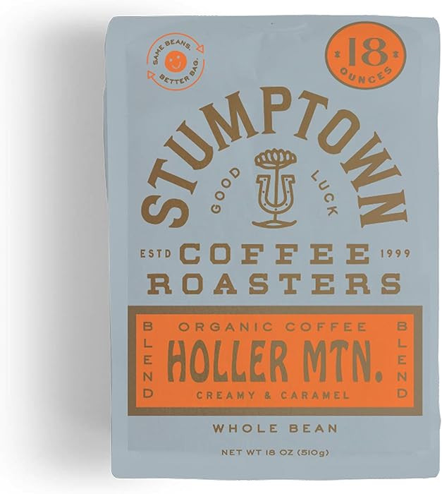 Stumptown Coffee Roasters, Medium Roast Organic Whole Bean Coffee - Holler Mountain 18 Ounce Bag ... | Amazon (US)