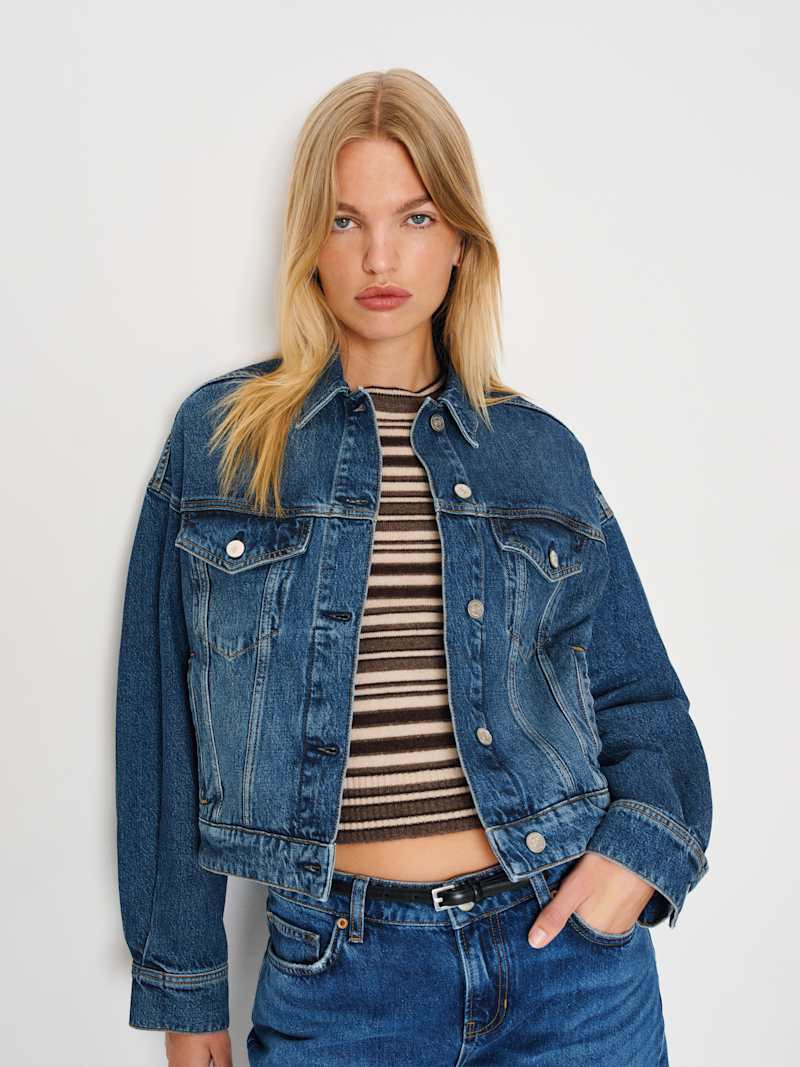 Rhodes Denim Jacket | Reformation (Global)