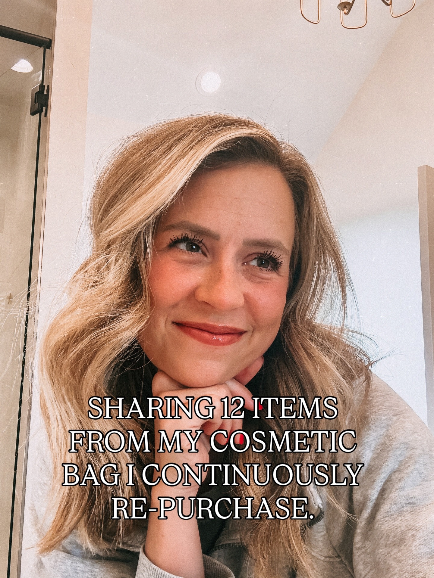 Providing content absolutely NO ONE ASKED FOR 💁🏼‍♀️ Sharing 12 items in my cosmetic bag, I quite literally can’t live without! Comment BAG and I’ll send ya the details.