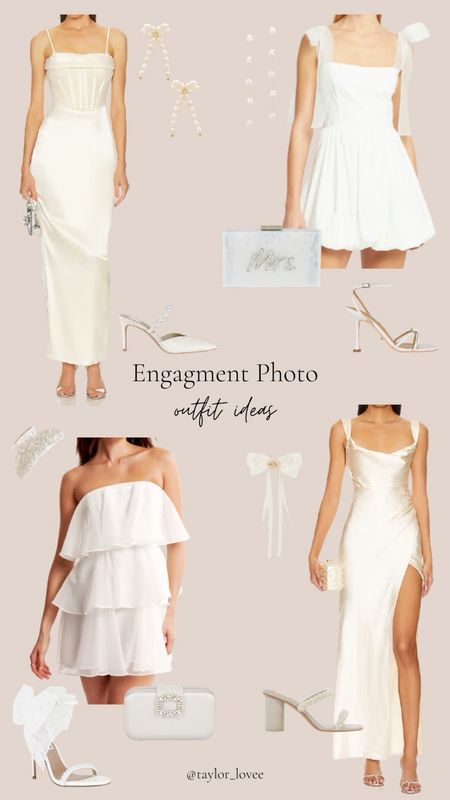 Engagement Photo Outfit Ideas

White Dress, Mini Dress, Maxi Dress, Bridal Outfit, Bridal Style, Engagement Dress

#LTKwedding #LTKstyletip #LTKSeasonal