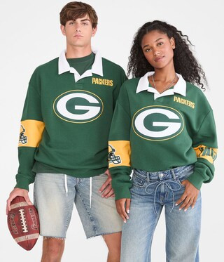 Green Bay Packers Rugby Sweatshirt | Aeropostale