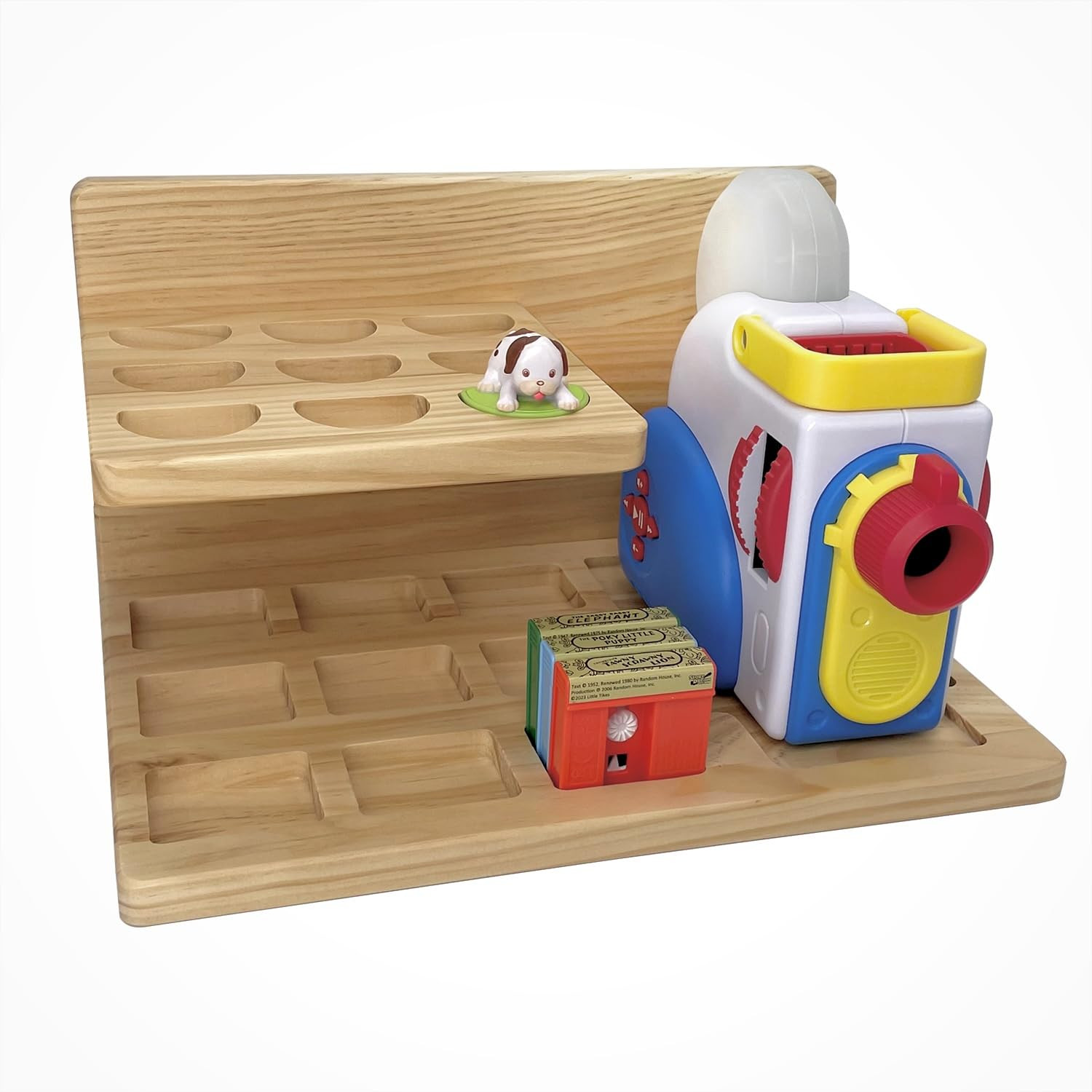 Storage Shelf with Little Tikes for Story Dream Machine Books Starter Set, Wall Display Stand for... | Amazon (US)
