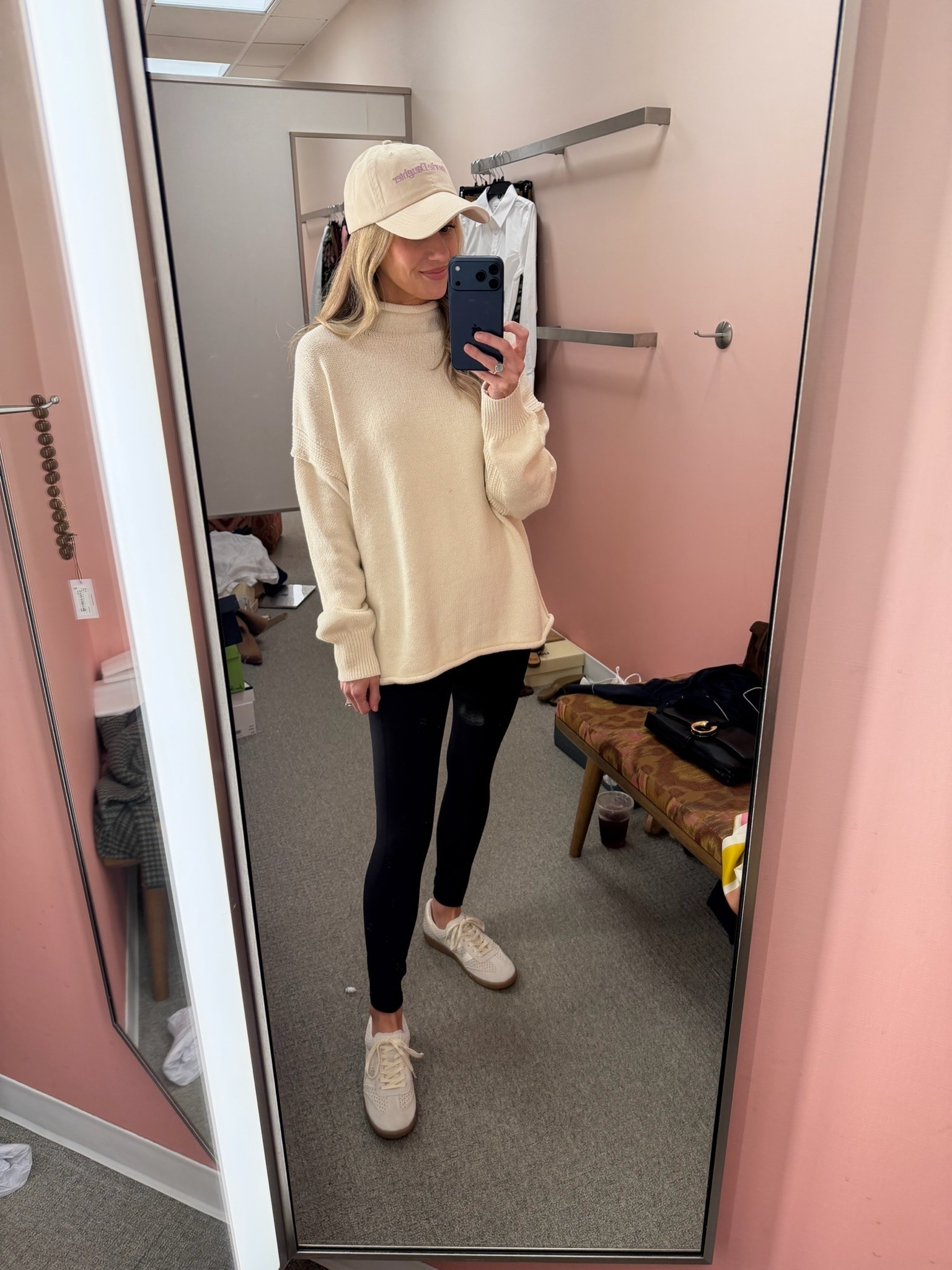 This oversized cream sweater is the cozy staple I’ll be reaching for all fall and winter. I paired it with these retro sneakers because they’re comfortable, versatile, and perfect for everyday errands. If you’re shopping the Nordstrom Anniversary Sale, this is one of my favorite casual outfits.

#LTKootd #LTKSaleAlert #LTKgrwm