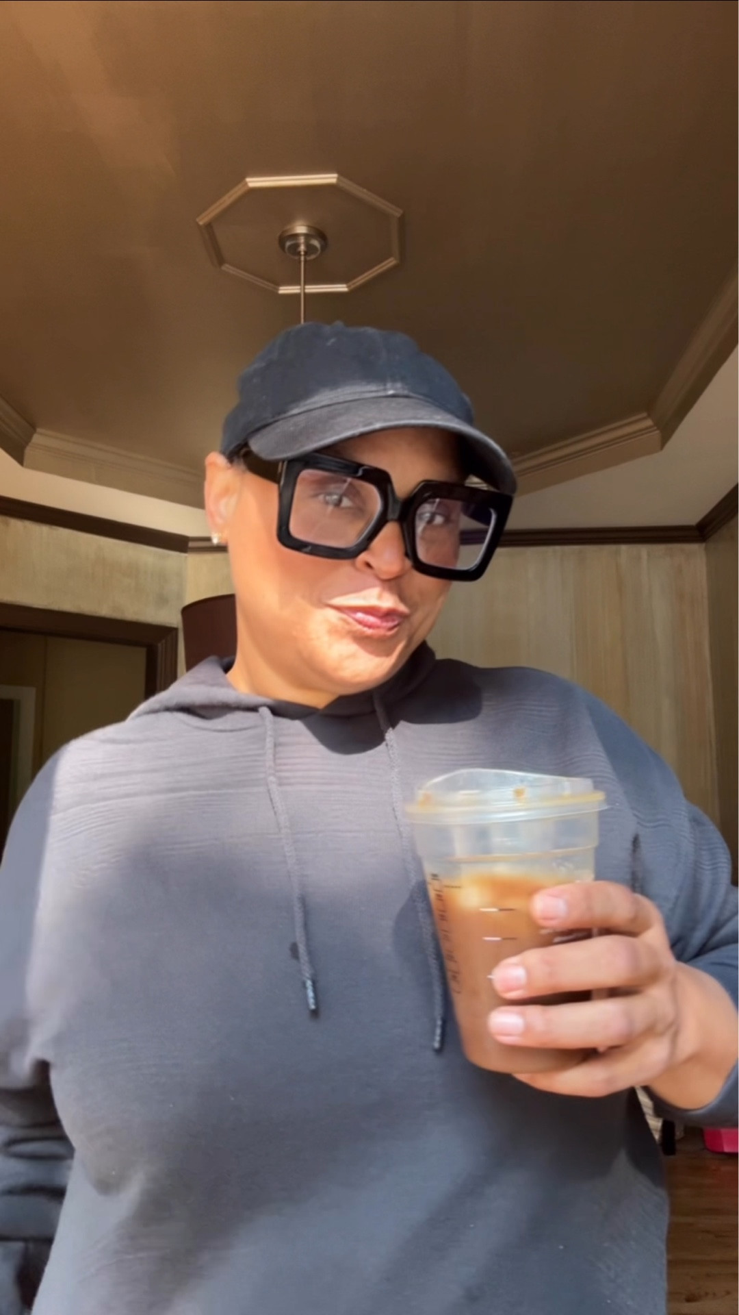 Add a good hoodie, baseball cap and fun glasses to your wardrobe staples. I wear this with leggings or bike shorts on work from home Fridays, on coffee runs and more. An easy go-to outfit to be comfy and look pulled together. 
Amazon Old Navy Blue Light Glasses All Black Outfit 

#LTKActive #LTKStyleTip #LTKFindsUnder50