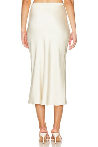Bar Silk Skirt in Sand | Revolve Clothing (Global)