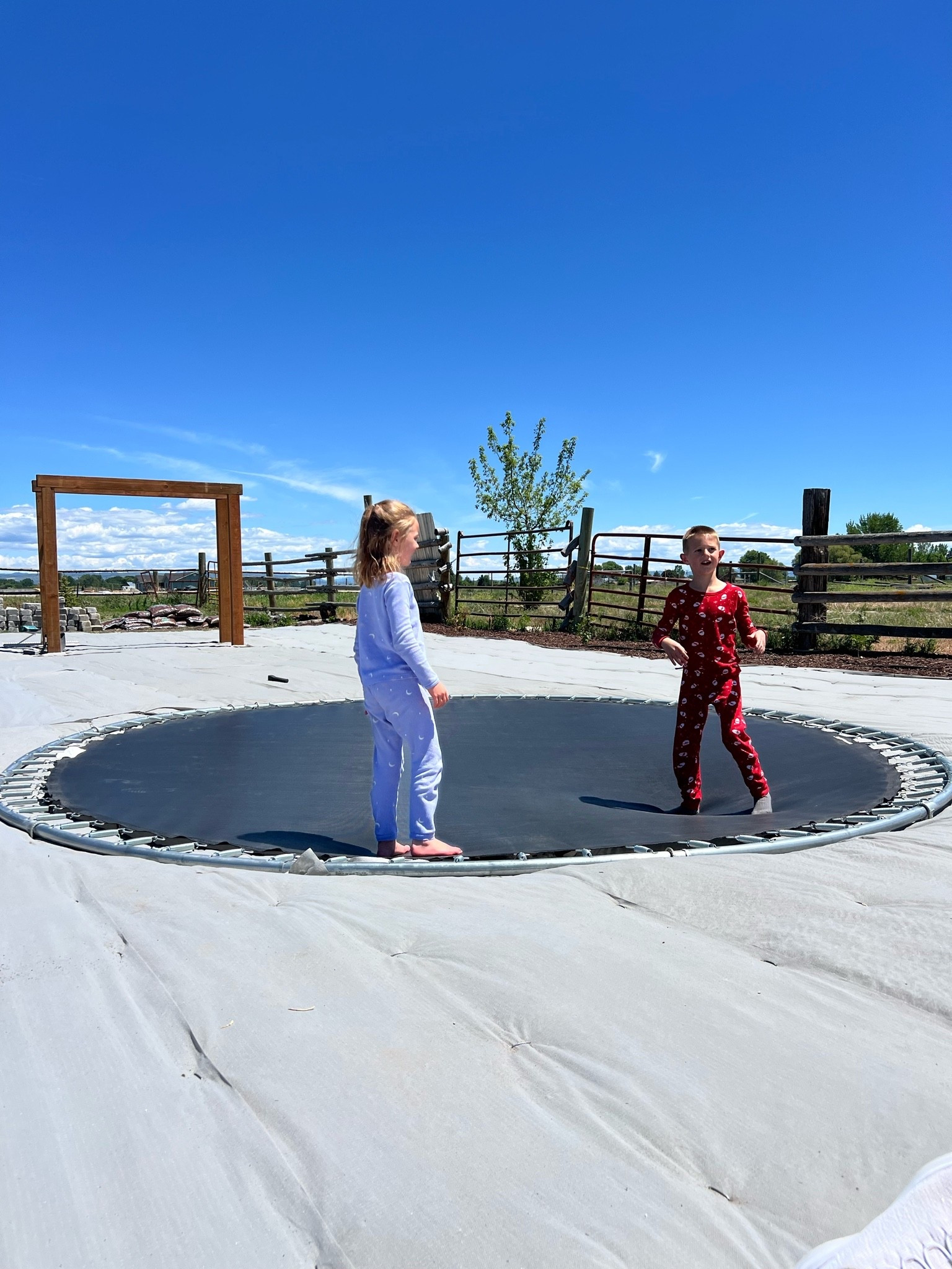 Put our trampoline in the ground & it works perfect!

#LTKHome