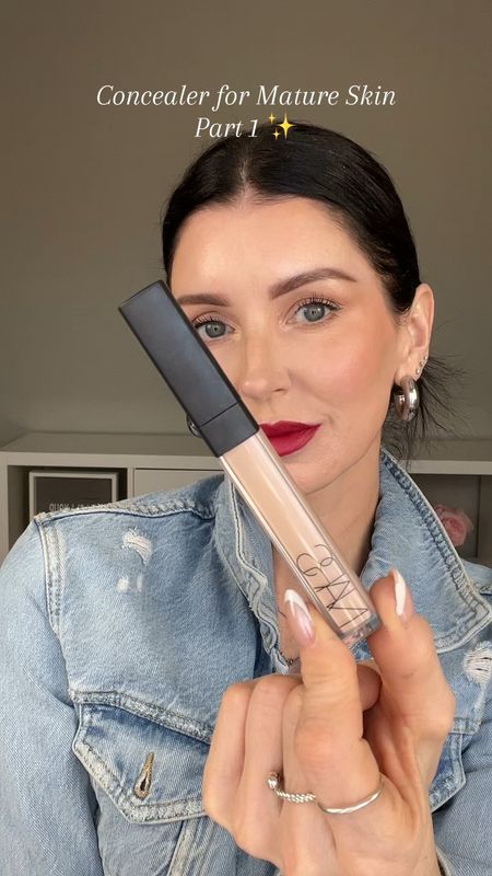 Mature skin foundation for mature skin is not easy! Nars Radiant creamy concealer is my go-to! If you are looking for a concealer with minimal creasing and you’re over 40.. she is it! I’m using light 2 vanilla.  Code kerrie10 will save you 10% off at BK beauty 

#LTKbeauty #LTKover40 #LTKVideo