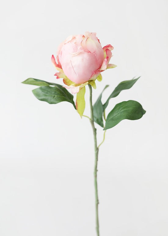Artificial Flower Pink Peony Bud - 18 | Afloral (US)