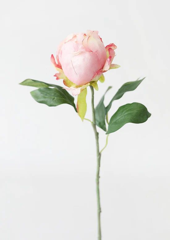 Artificial Flower Pink Peony Bud - 18 | Afloral (US)
