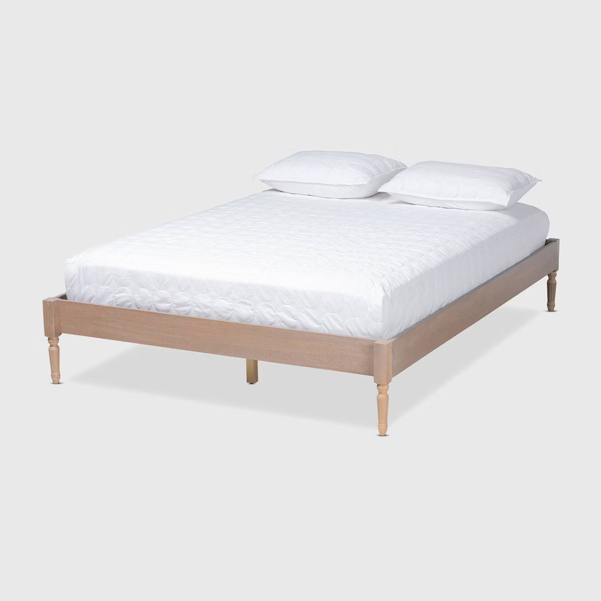 Colette French Bohemian Wood Platform Bed Frame - Baxton Studio | Target