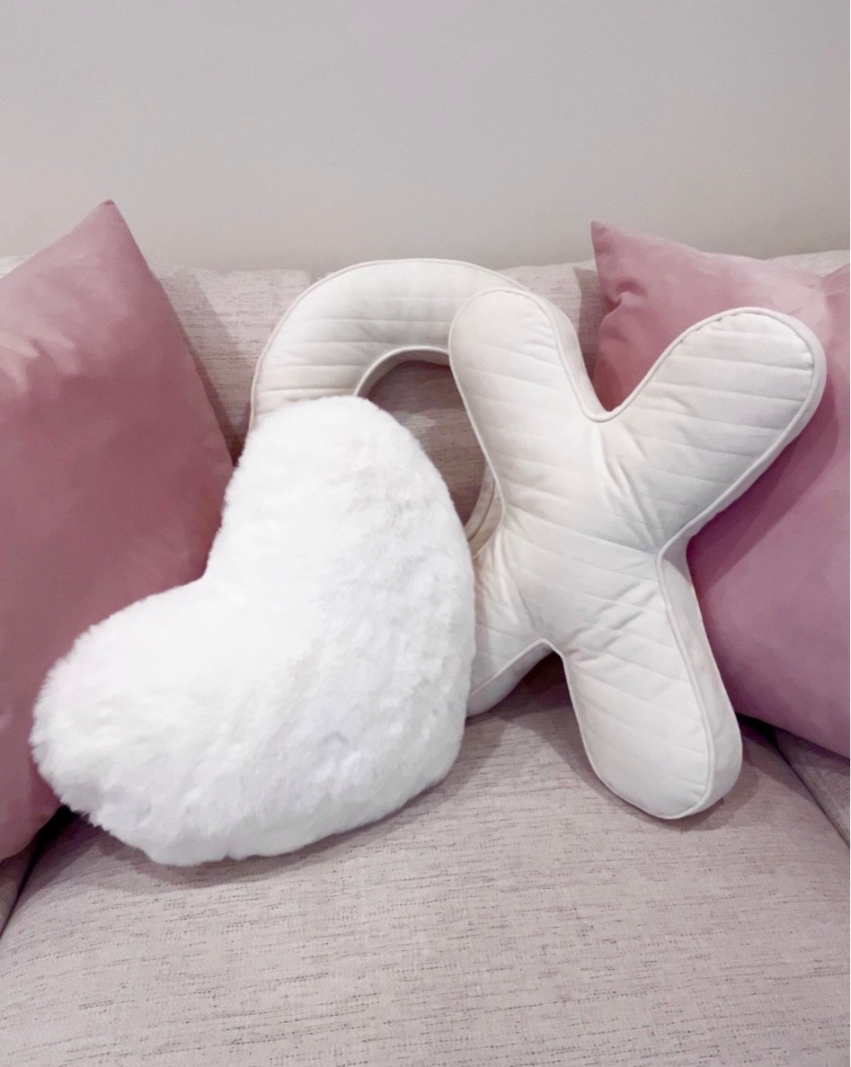 This heart pillow from Amazon does come vacuum packed but fluffs up nicely and is so soft! The XO pillows are from TJMaxx but I found them last year. So I linked the same ones on eBay! 
🤍

#LTKGiftGuide #LTKhome #LTKMostLoved
