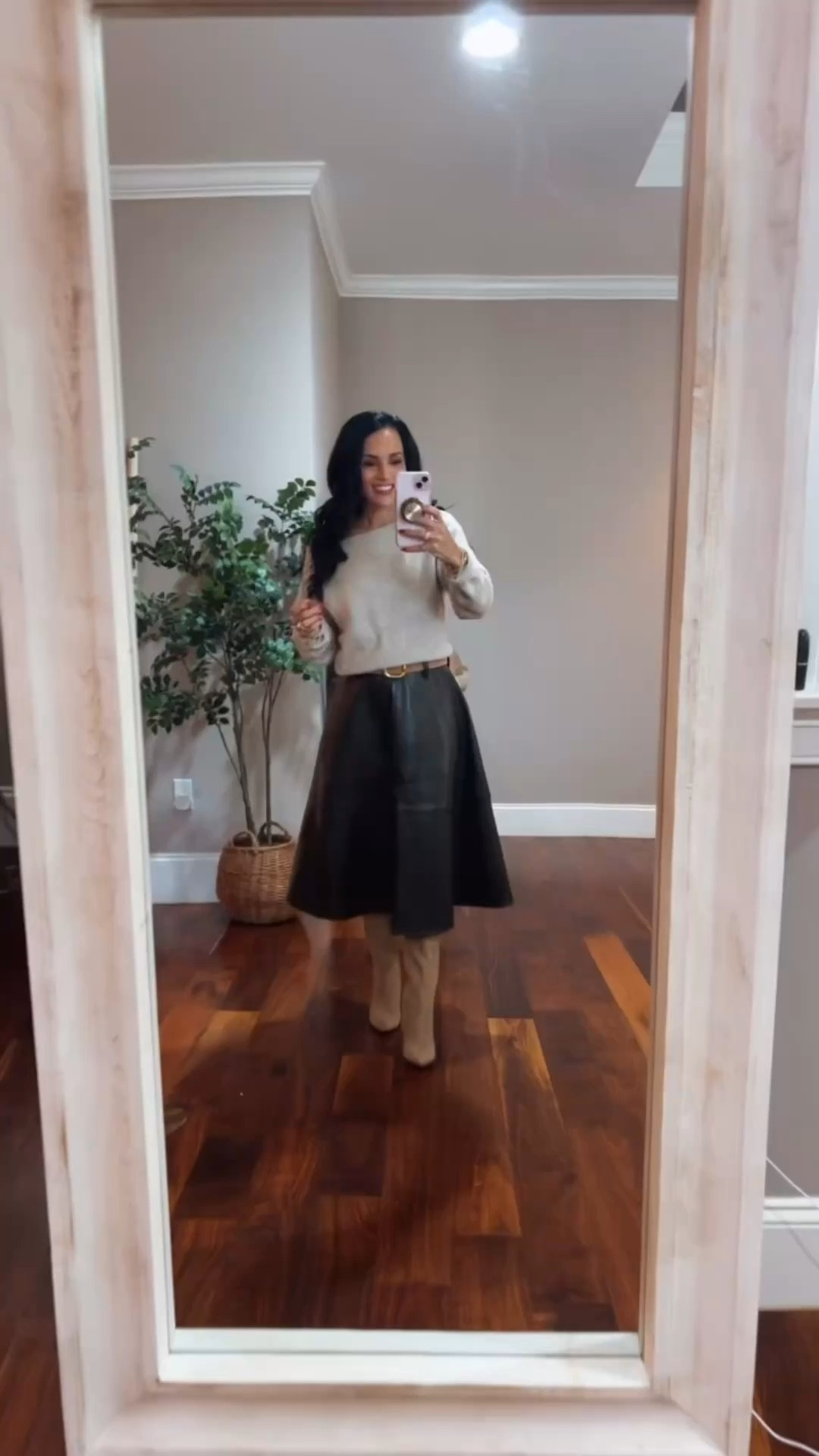 Sweater and skirt on sale
Date night look
Weekend look 

#LTKSaleAlert #LTKootd #LTKSeasonal