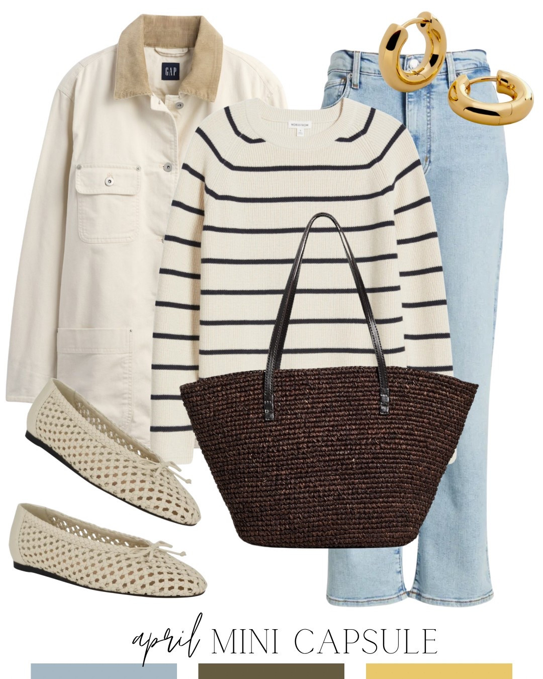 Spring capsule
Spring outfit

#LTKStyleTip #LTKSeasonal #LTKOver40