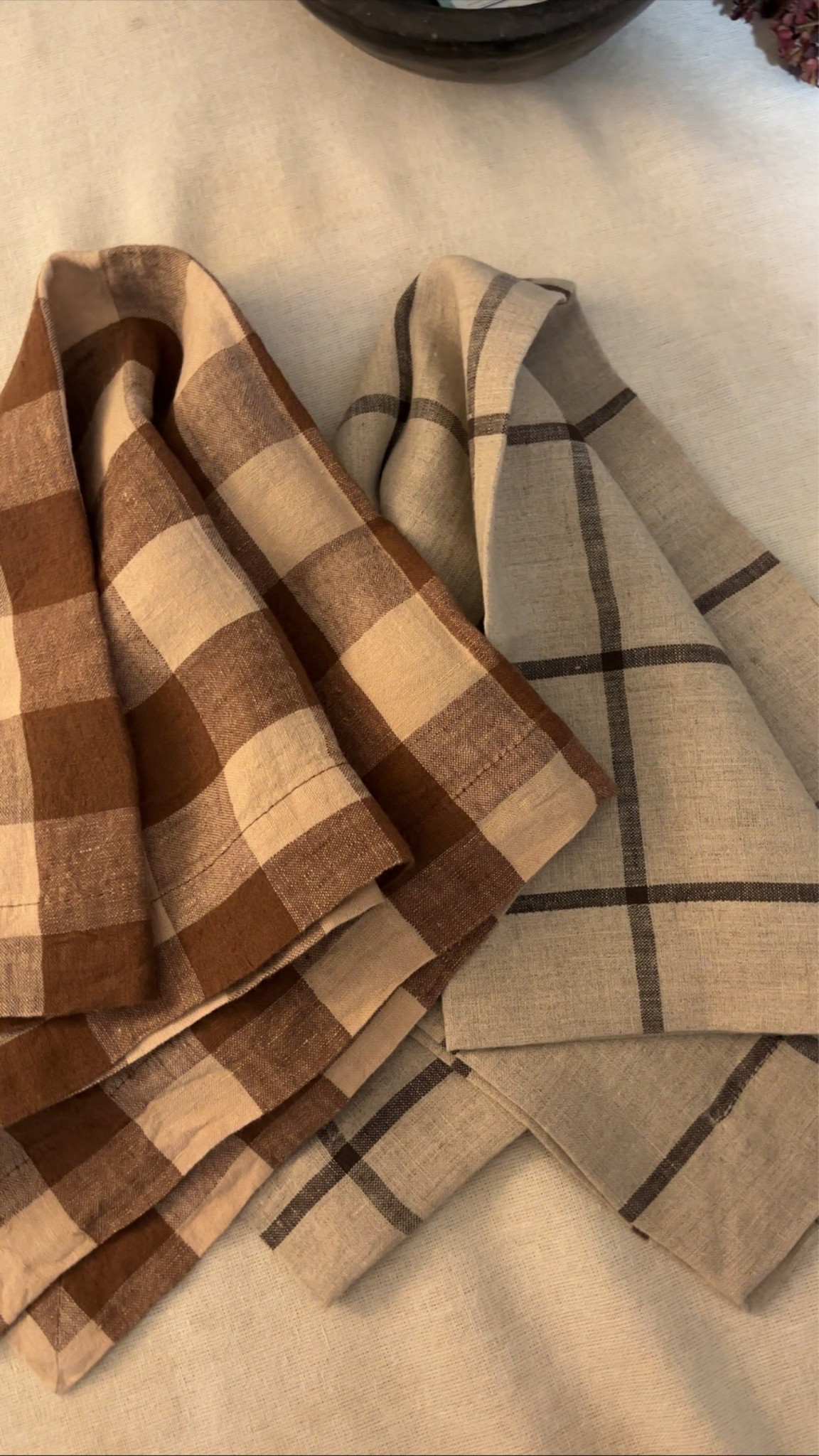 Kitchen towels 🍂