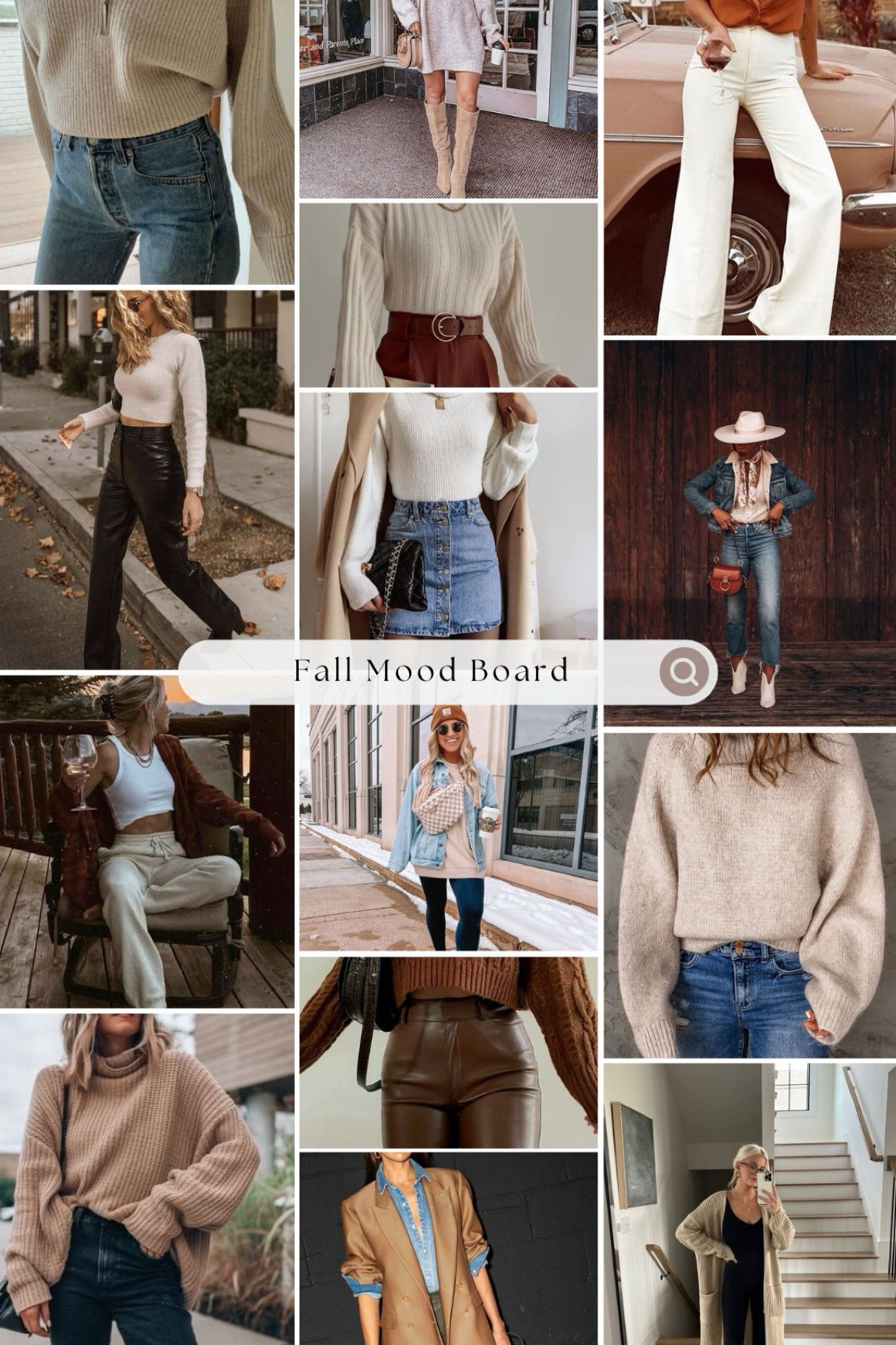 Fall mood board 

#LTKfindsunder100 #LTKstyletip #LTKSeasonal