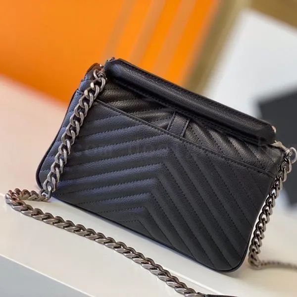 Handbags Designers Classic Black Silver Gold Chain Women Bag High Quality Leather Lady Clutch Sho... | DHGate