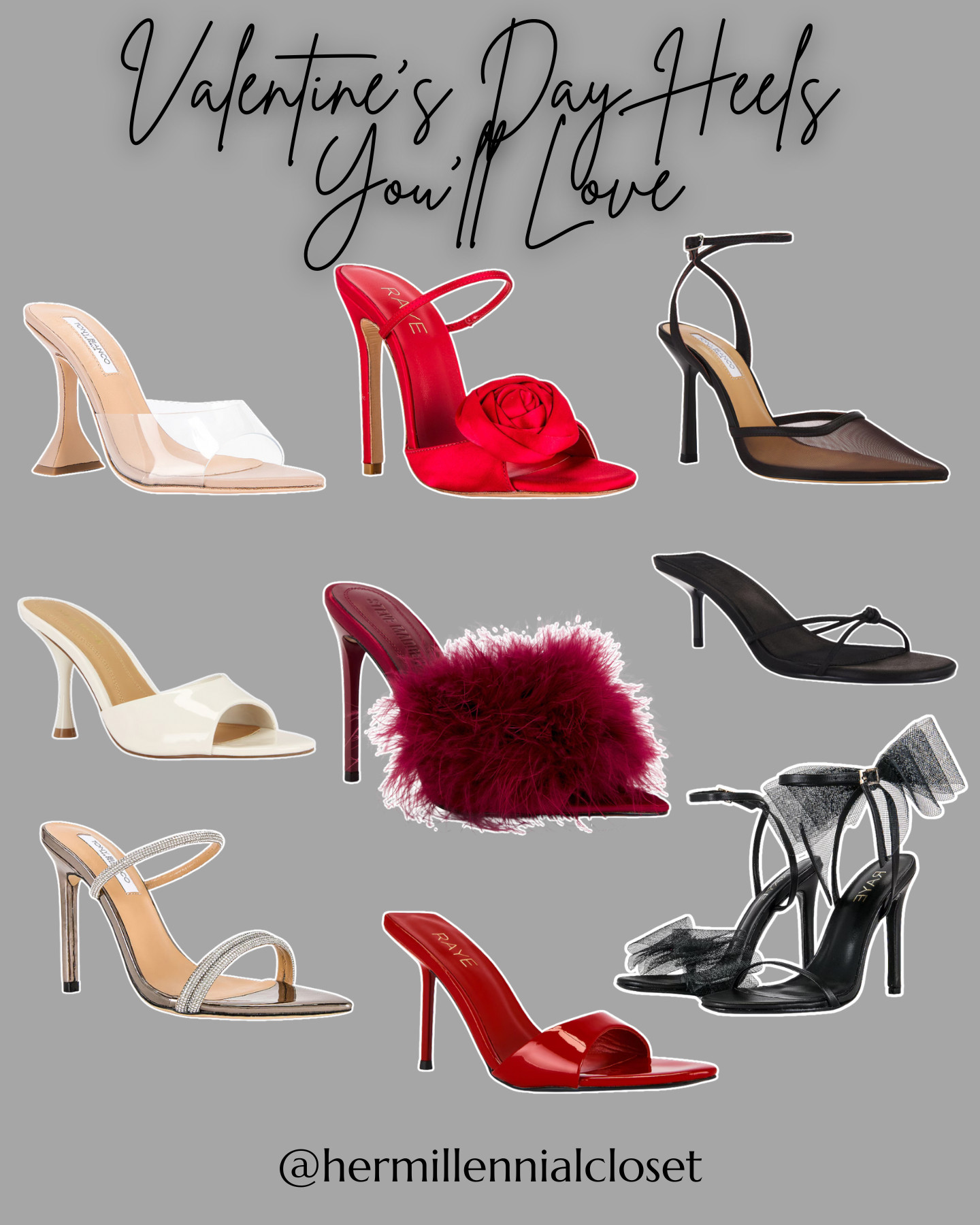 Stepping into Valentine’s Day in style 💕 

These heels are giving romance, confidence, and just the right amount of drama from classic black to statement red.

Perfect for dinner dates, nights out, or treating yourself.

#valentine'sheels #elegantheels #ootdheels 

 