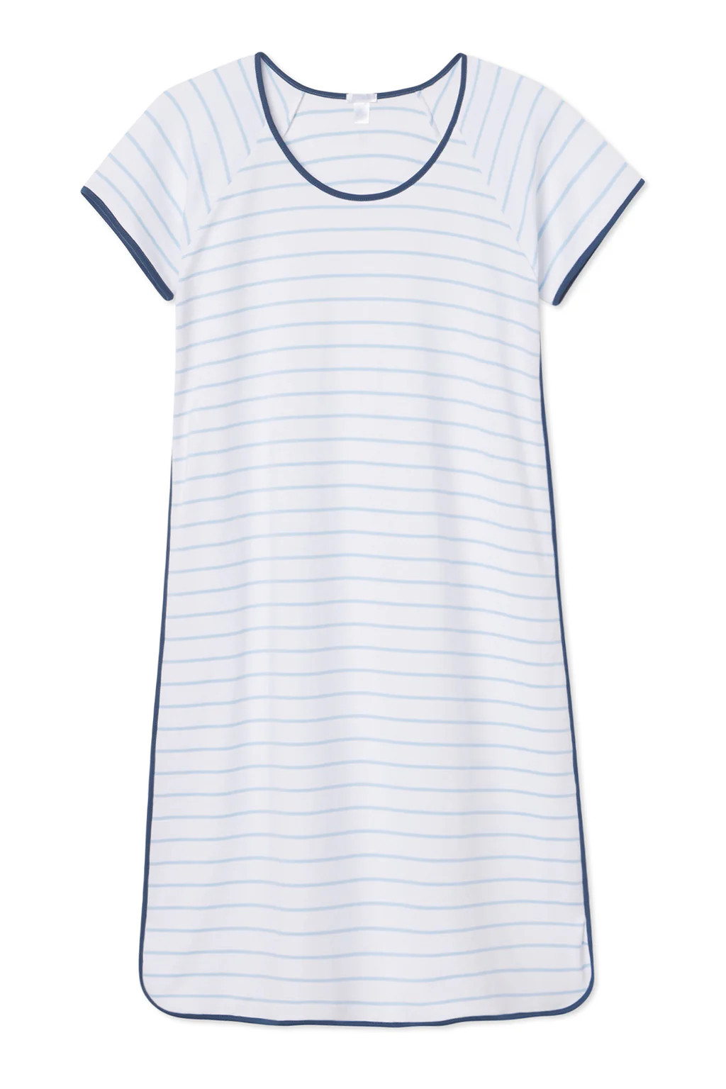 Pima Long Nightgown in Parisian Green | Lake Pajamas