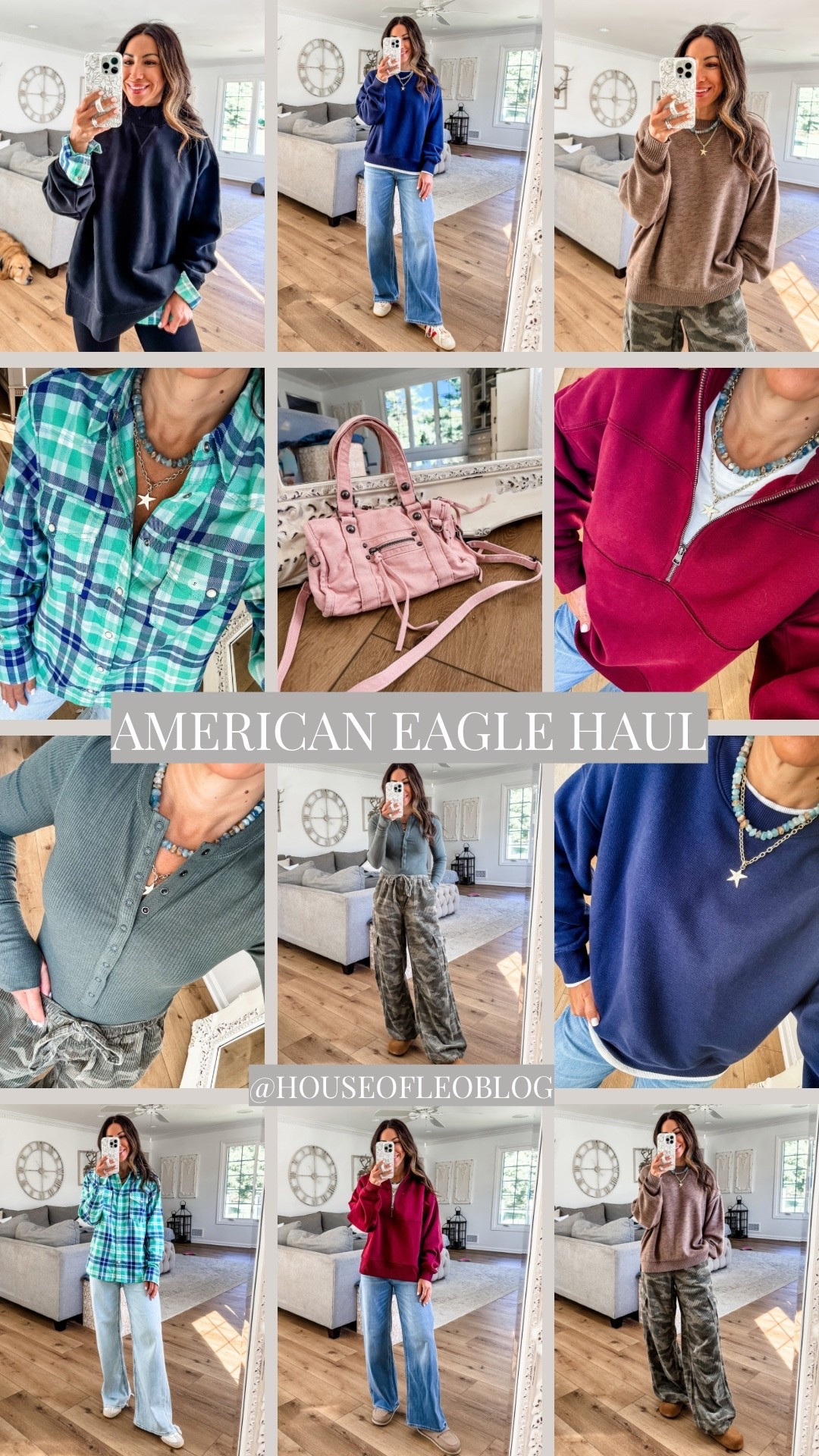 Back again with more goodness from @americaneagle. And good news! 40% off jeans and that includes my top selling wide leg baggy jeans. Plus I have lots of early fall outfits that will transition into the colder months. Another solid American Eagle haul girls! #AEPartner #AEJeans @American Eagle Outfitters