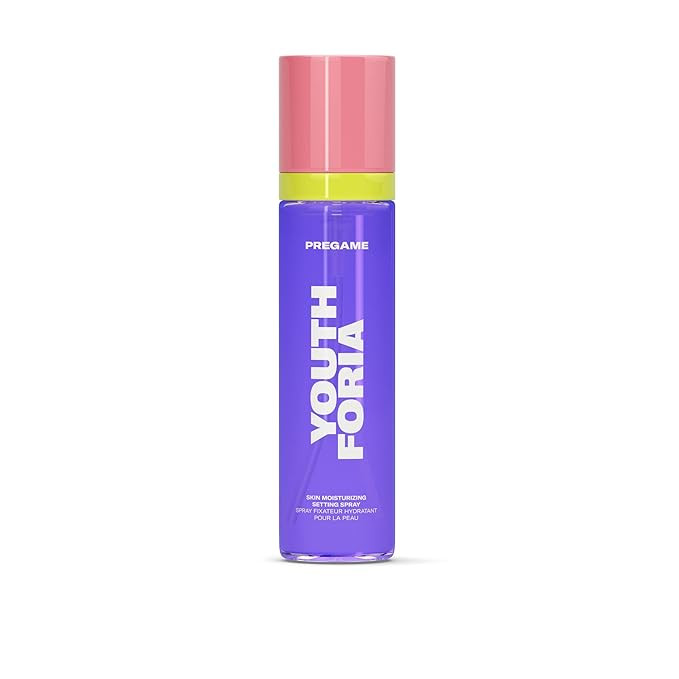 Youthforia Pregame Setting Spray, Daily Skin Moisturizing Mist, Extends Wear of Makeup & Creates ... | Amazon (US)