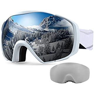 OutdoorMaster Ski Goggles OTG - Over Glasses Ski/Snowboard Goggles for Men, Women & Youth - 100% ... | Amazon (US)