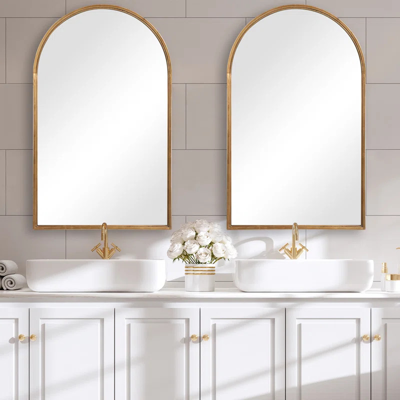 Joss & Main Tracie Metal Flat Wall Mirror & Reviews | Wayfair | Wayfair North America