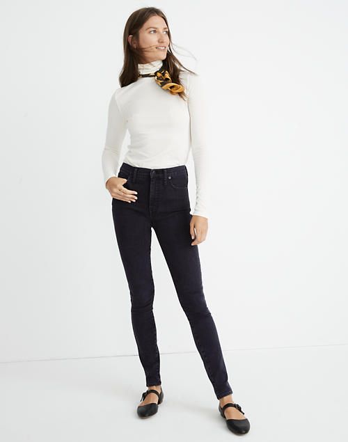 10" High-Rise Skinny Jeans in Eclipse Wash | Madewell